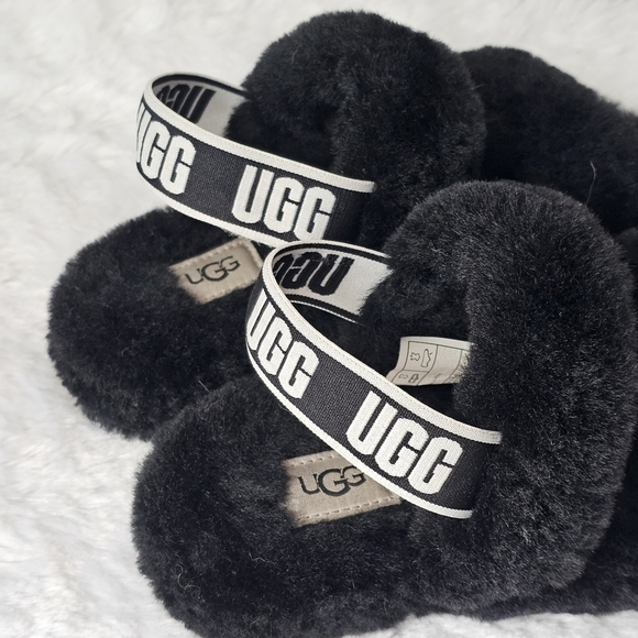 UGG Fluffy Slides - Kids - Picture 5 of 8